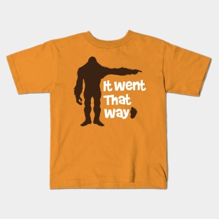 Yeti That way Kids T-Shirt